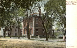 Public Library Postcard