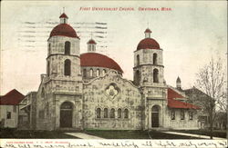 First Universalist Church Owatonna, MN Postcard Postcard