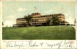 Rockland House Nantasket Beach, MA Postcard Postcard