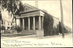 Pilgrim Hall Postcard