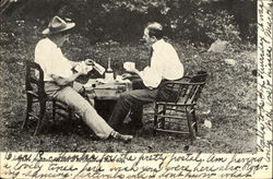 Where Friendship Ceases At The Delaware Water Gap Postcard