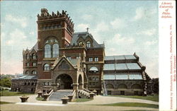 Library, University Of Philadelphia Postcard