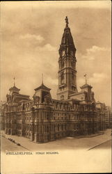 Public Building Postcard
