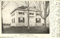 Public Library Postcard