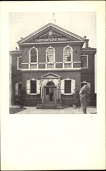 Carpenters Hall Postcard