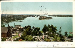 The Thousand Islands Alexandria Bay, NY Postcard Postcard
