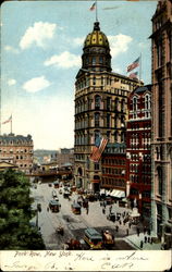 Park Row Postcard