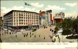 Fifth Avenue Hotel, Madison Square Postcard