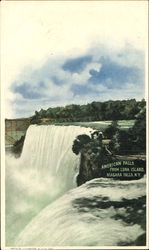American Falls From Luna Island Postcard