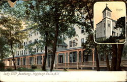 Lady Cliff Academy Highland Falls, NY Postcard 