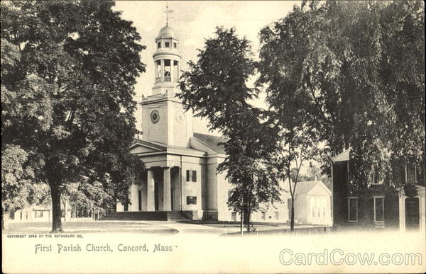 First Parish Church Concord Massachusetts