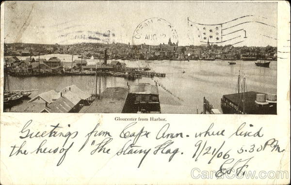 Gloucester From Harbor Massachusetts