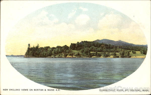 Mt. Holyoke: New England Views On Boston & Maine R.R Massachusetts