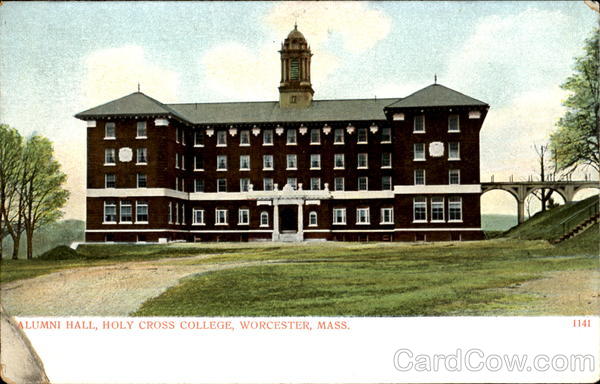 Alumni Hall, Holy Cross College Worcester Massachusetts