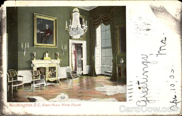 Green Room, White House Washington District of Columbia