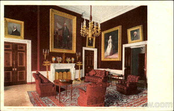 Red Room Riverton Casino, White House Washington District of Columbia
