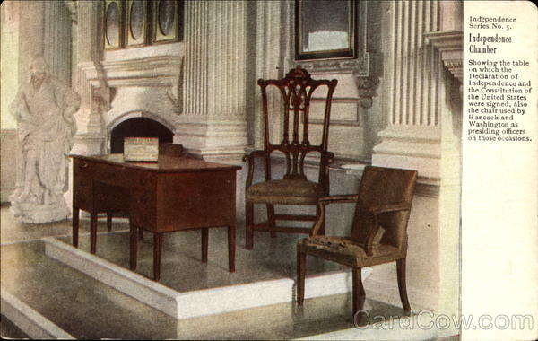 Independence Chamber Philadelphia Pennsylvania