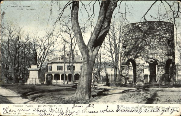 Old Stone Mill, Touro Park Newport Rhode Island