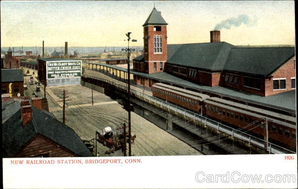 New Railroad Station Bridgeport Connecticut