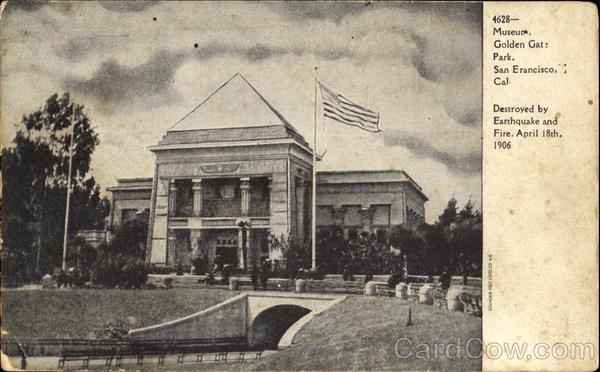 Museum, Golden Gate Park San Francisco California