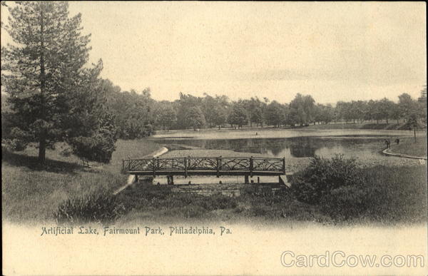 Artificial Lake, Fairmount Park Philadelphia Pennsylvania
