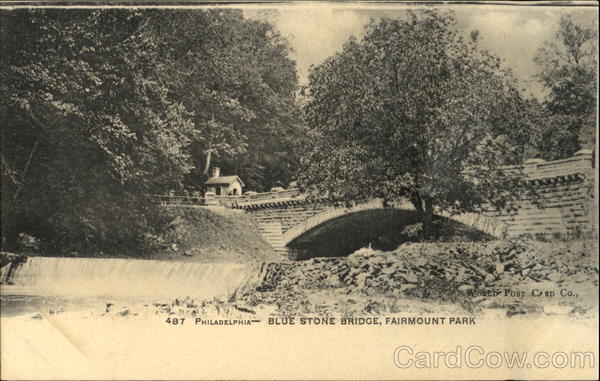 Blue Stone Bridge, Fairmount Park Philadelphia Pennsylvania