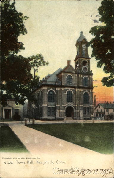 Town Hall Naugatuck Connecticut