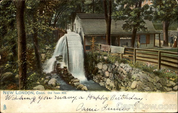 Old Town Mill New London Connecticut