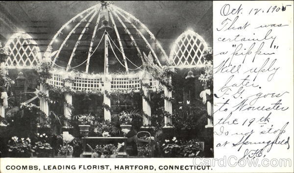 Coombs, Leading Florist Hartford Connecticut