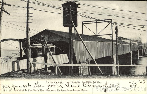 Old Connecticut River Bridge Hartford