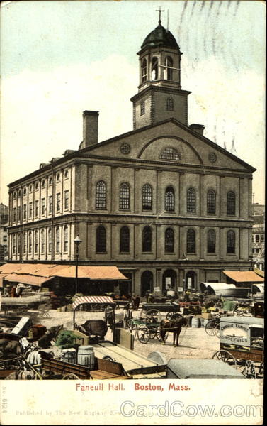 Faneill Hall Boston Massachusetts