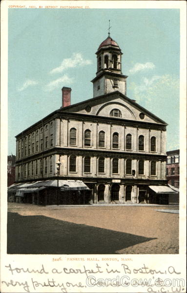 Faneuil Hall Boston Massachusetts