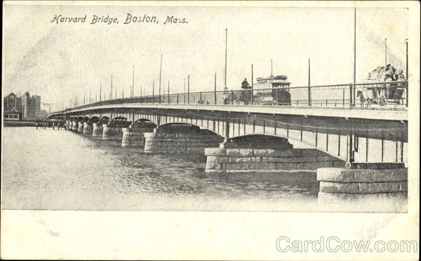 Harvard Bridge Boston Massachusetts