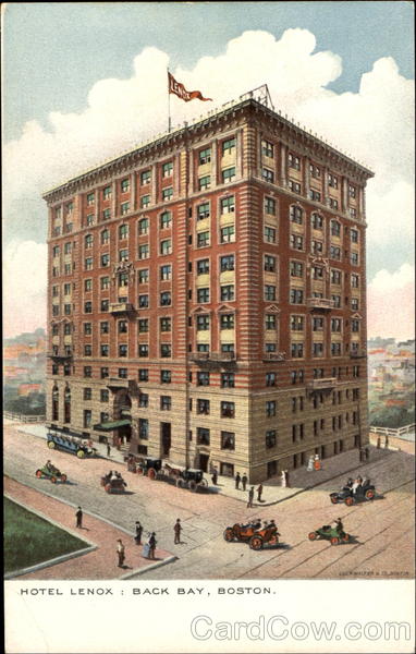 Hotel Lenox, Back Bay Boston Massachusetts