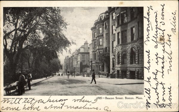 Beacon Street Boston Massachusetts