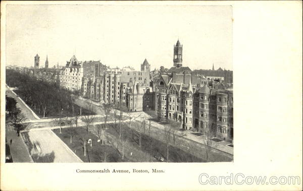 Commonwealth Avenue Boston Massachusetts