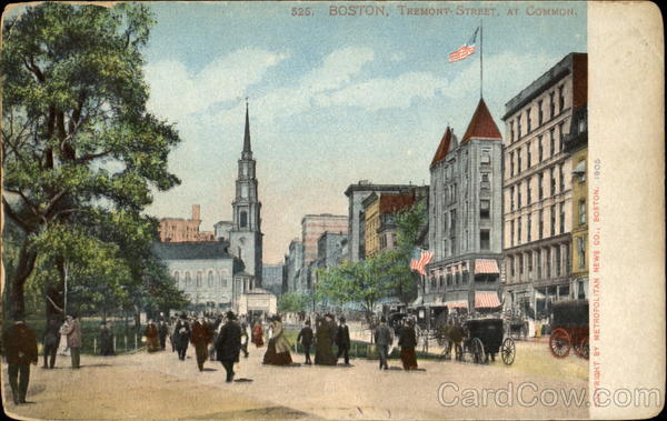 Tremont Street Boston Massachusetts