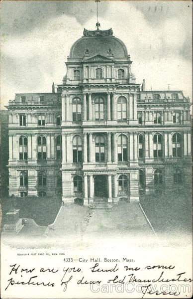 City Hall Boston Massachusetts