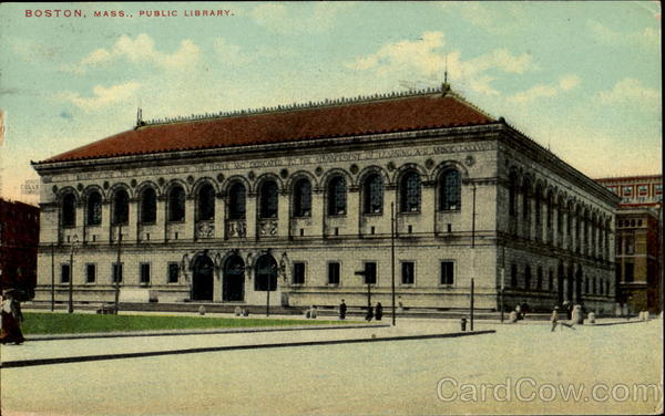 Public Library Boston Massachusetts