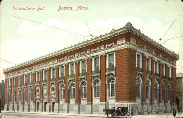 Horticultural Hall Boston Massachusetts
