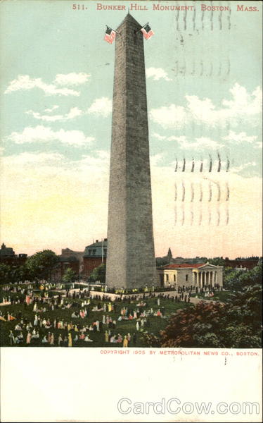 Bunker Hill Monument Boston Massachusetts