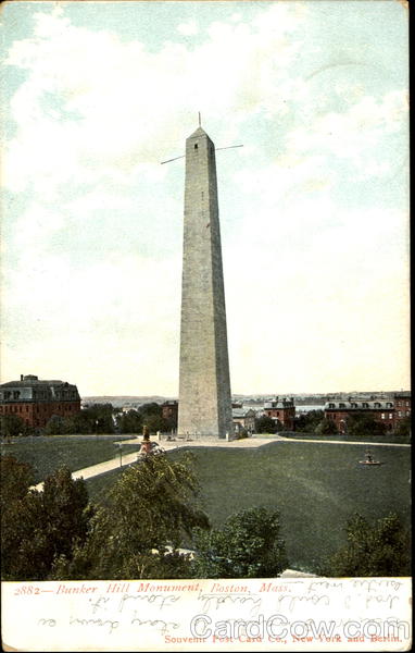 Bunker Hill Monument Boston Massachusetts