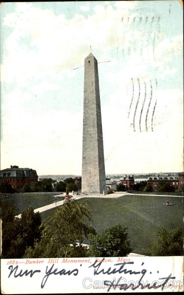 Bunker Hill Monument Boston Massachusetts