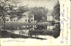 The Brook No. 1, Camp Ground Postcard