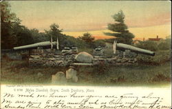 Myles Standish Grave Postcard