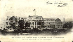 The Colonial Arms Gloucester, MA Postcard Postcard