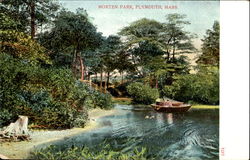 Morten Park Plymouth, MA Postcard Postcard