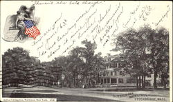 Red Lion Inn, Main Street Stockbridge, MA Postcard Postcard