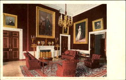 Red Room Riverton Casino, White House Postcard