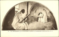The Manuscript By Alexander Postcard